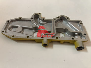 Tampa do refrigerador de óleo do motor C7 para as peças de motor diesel da máquina escavadora de