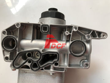 Assy da tampa do refrigerador de óleo do motor D6D para as peças de motor diesel da máquina escavadora de
