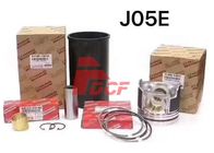 Forro S130a-E0100 13306-1200 do cilindro do motor diesel de J05 J08 para as peças da máquina escavadora do motor de Hino