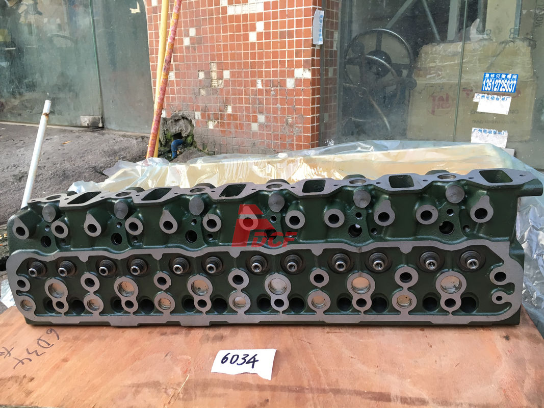Conjunto da cabeça de cilindro das peças de motor 6D34 da máquina escavadora de KOBELCO, componentes da máquina escavadora SK350-6